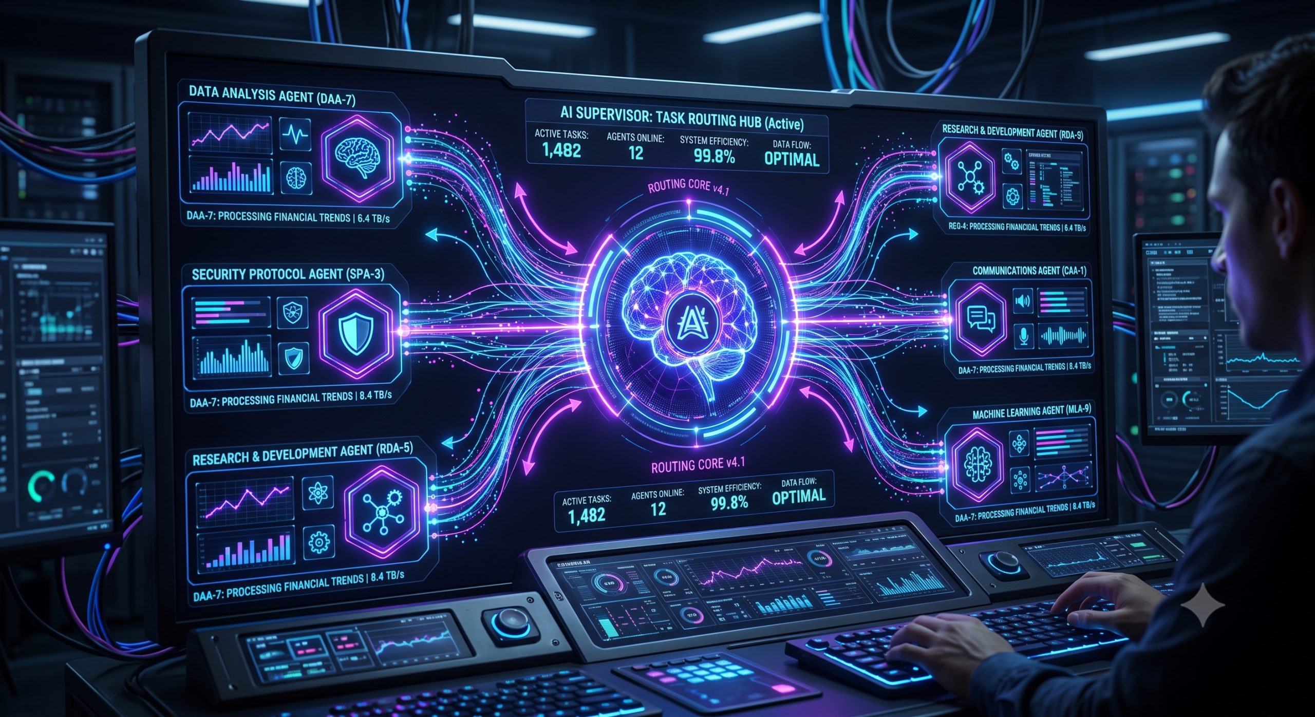 Chatsistant Multi-Agent Framework Visualization